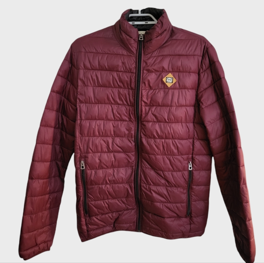Jack and Jones Originals Jacket Maroon Large